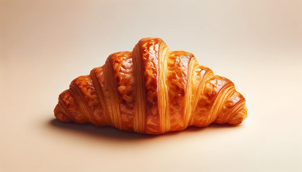 Croissant z przybliżenia zdjęcie główne