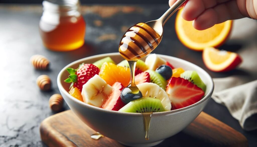 miód kcal miód dodawany do sałatki owocowej