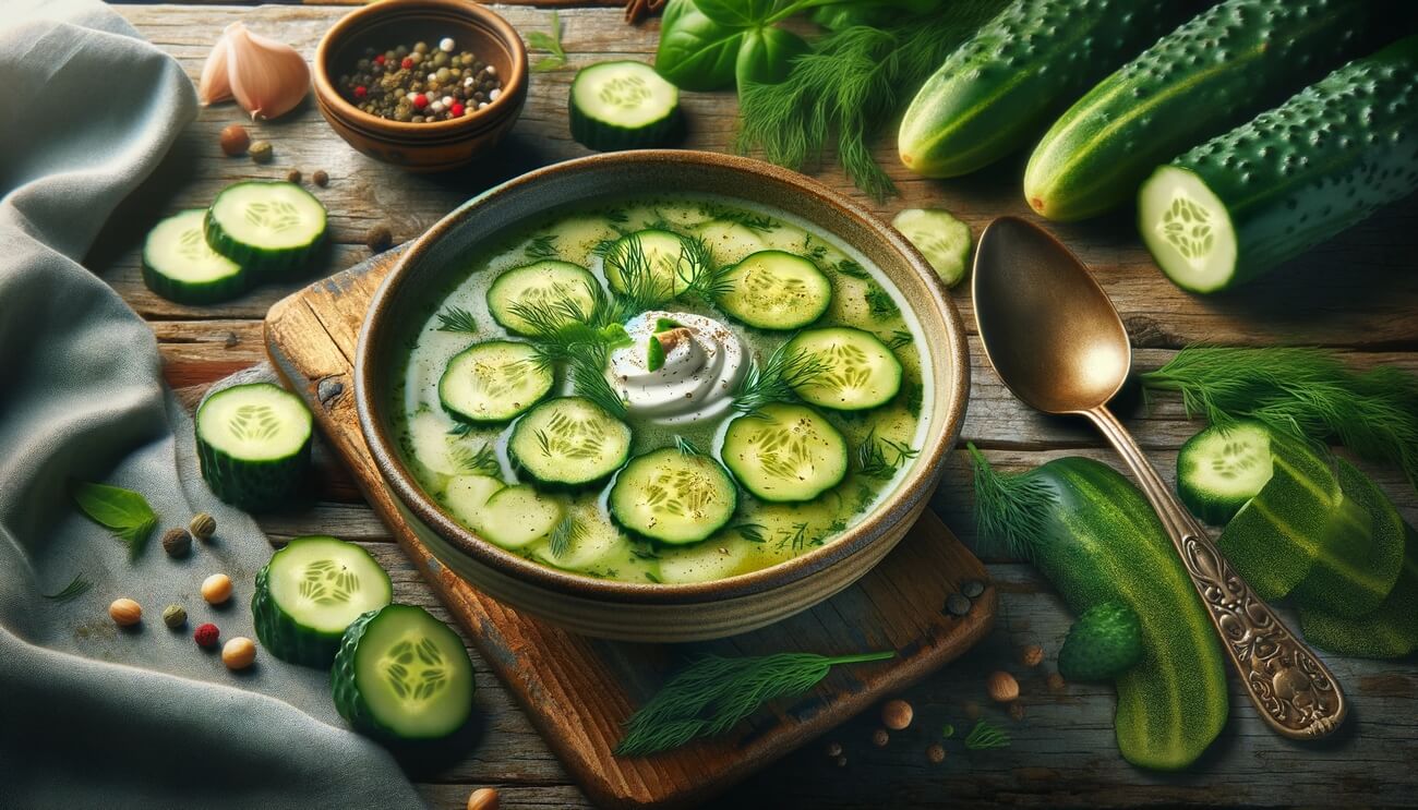 zupa ogórkowa kcal